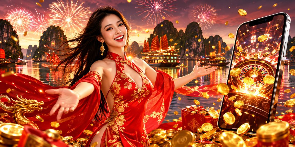 Người dùng kiểm tra công cụ tự kiểm soát tài khoản trên thiết bị di động bên vịnh Hạ Long